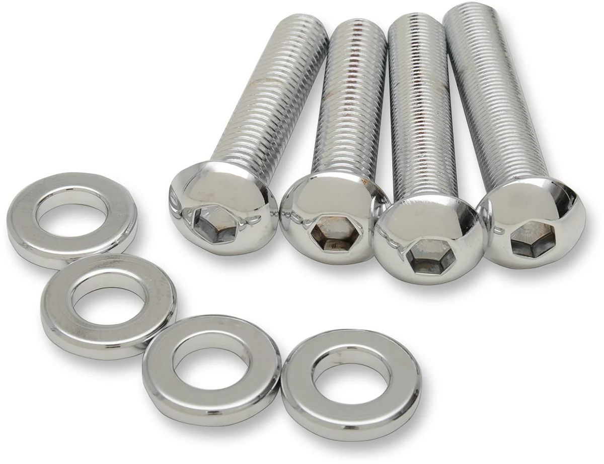 Expertly Made DRAG SPECIALTIES Shock Mount Kit - Chrome MKDR8 Crafted