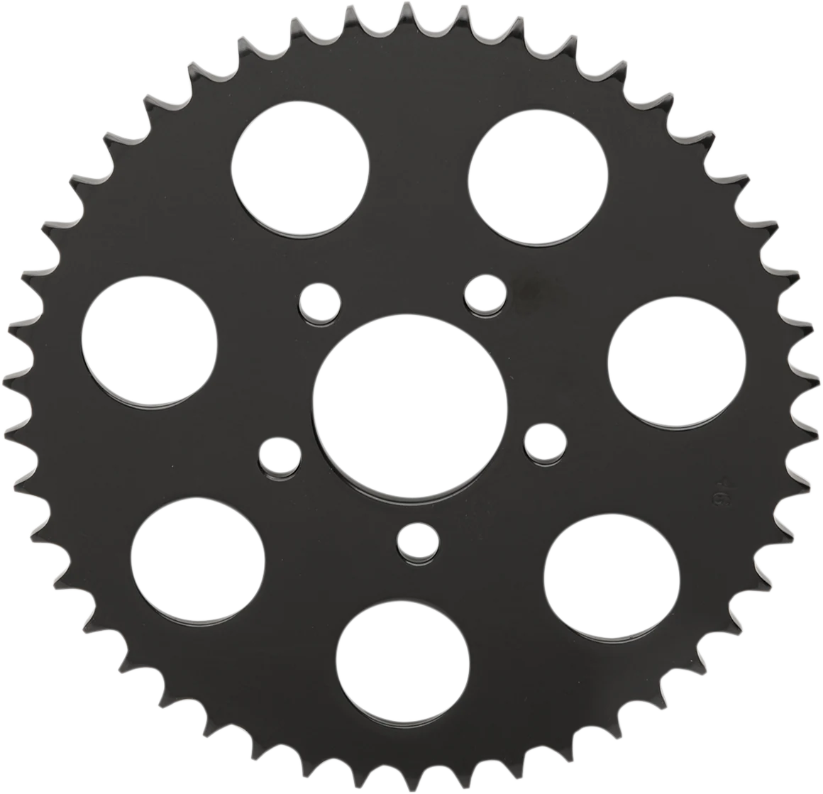 Lightweight DRAG SPECIALTIES Rear Sprocket - Flat - Gloss Black - 46 Tooth - Big Twin 16429EB Healthy
