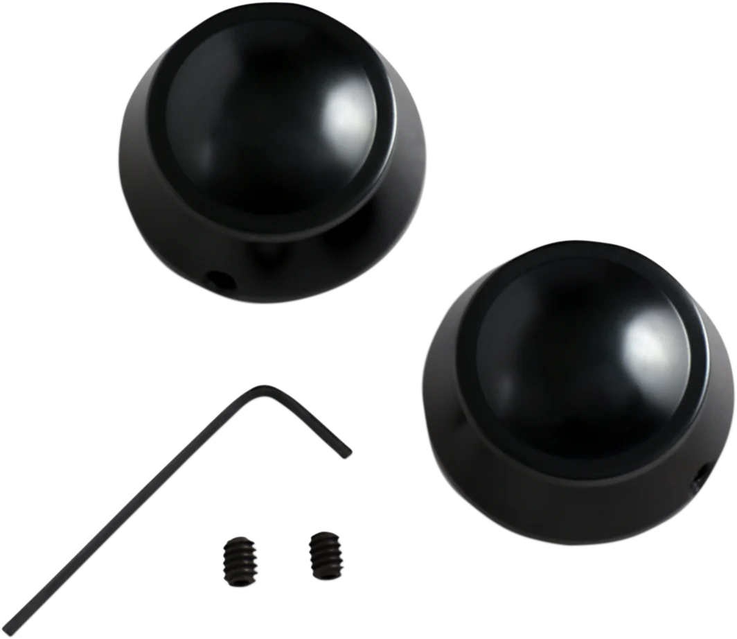 User-Friendly DRAG SPECIALTIES Swingarm Pivot Bolt Cover - Gloss Black C16-0225B Environmentally Friendly