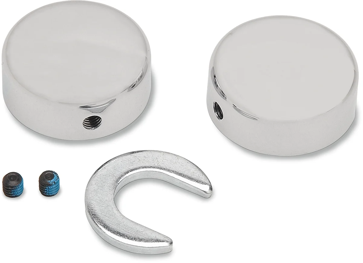 Quality DRAG SPECIALTIES Swingarm Pivot Bolt Cover - Chrome 16-0206 User-Friendly