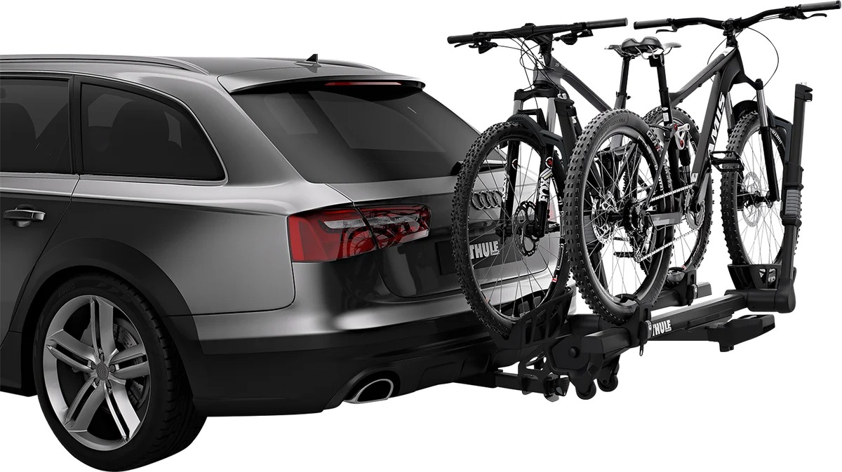 Comfortable THULE T2 Pro XTR Hitch Bike Rack - Black 9034XTR Flexible
