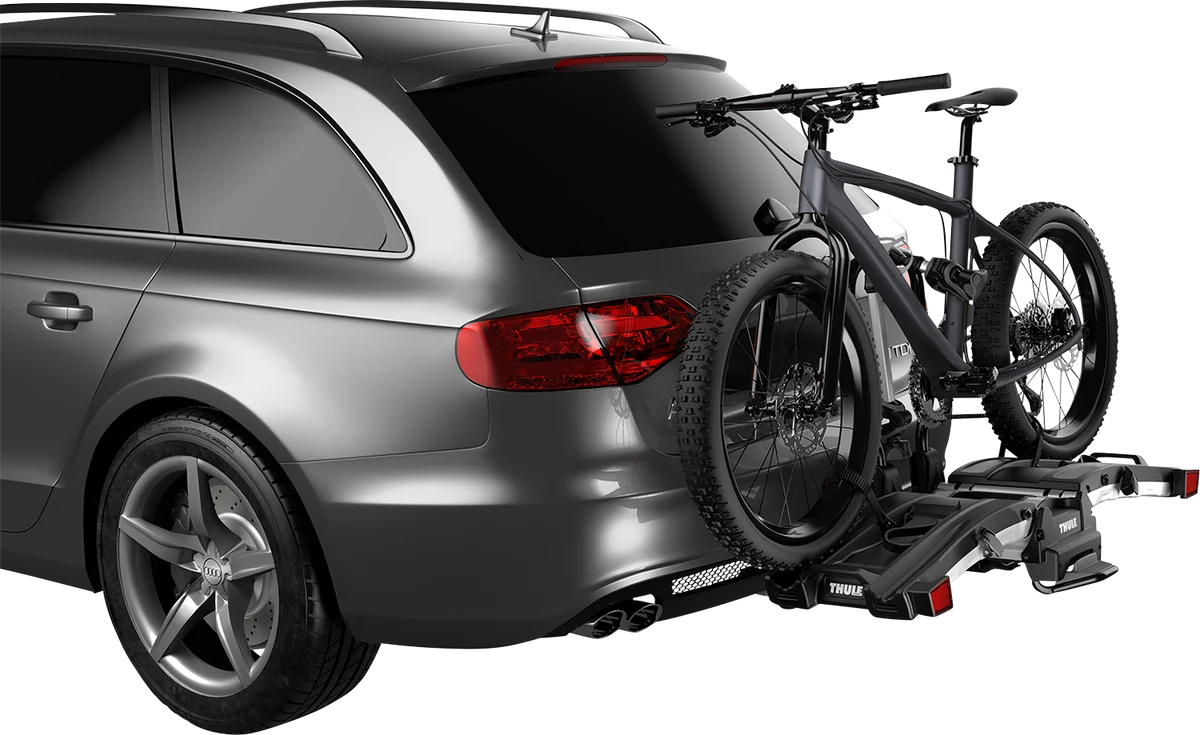 Trendy THULE EasyFold XT Hitch Bike Rack - 2-Bike - Black 903202 Sophisticated