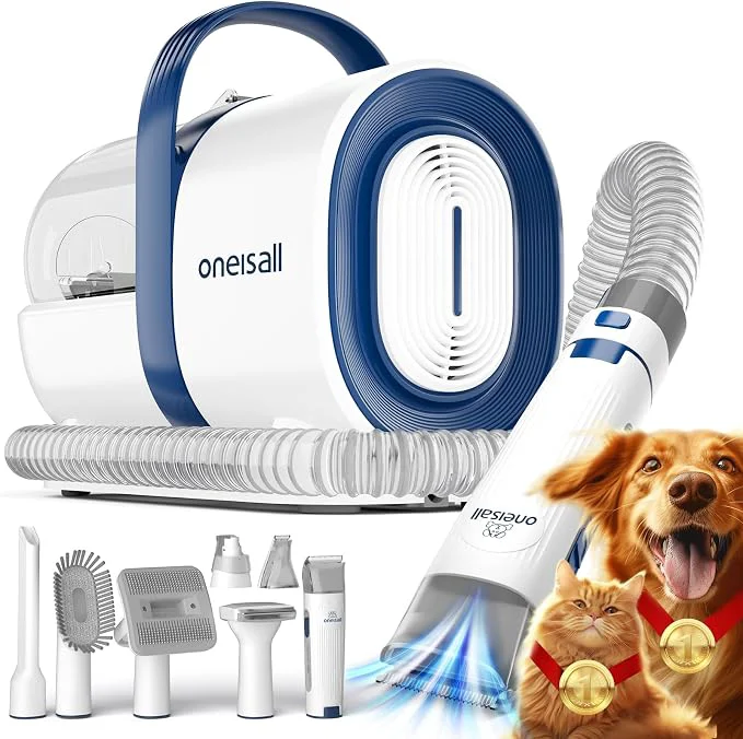 High-Grade oneisall Dog Grooming Vacuum Pet Grooming Vacuum Premium