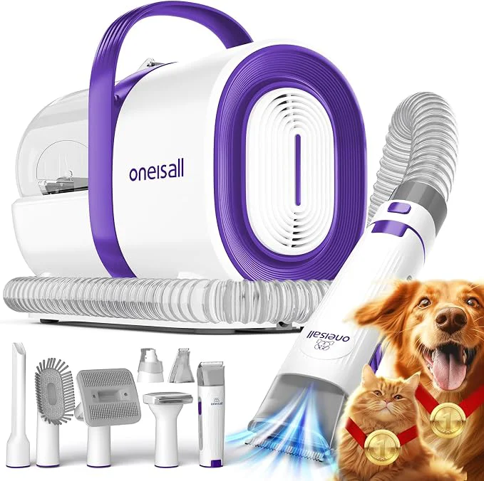Durable oneisall Dog Grooming Vacuum Pet Grooming Vacuum Flexible