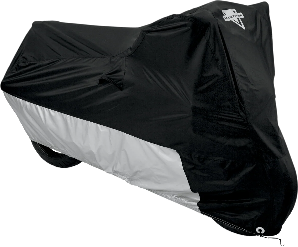 Organic NELSON RIGG Motorcycle Cover - Black Silver - Large MC-904-03-LG Healthy