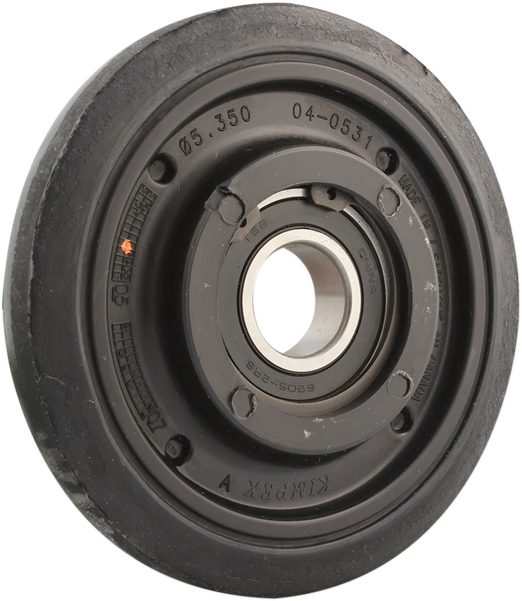 Luxury KIMPEX Idler Wheel with Bearing 6205-2RS - Without Insert - Black - Group 8 - 5.35 OD x 1 ID 298935 Fine