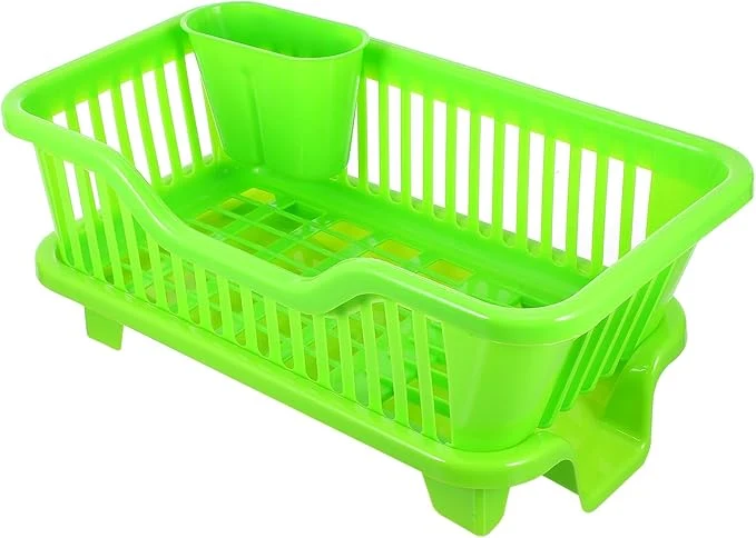 Breathable Multifunction Kitchen Tableware Draining Rack with Side Drainage Medium Plastic Bowl Holder Organizer for Chopsticks Cups Spoons Forks Space-Saving Sink Plate and Utensil StorageAbout ThisOverview Classic