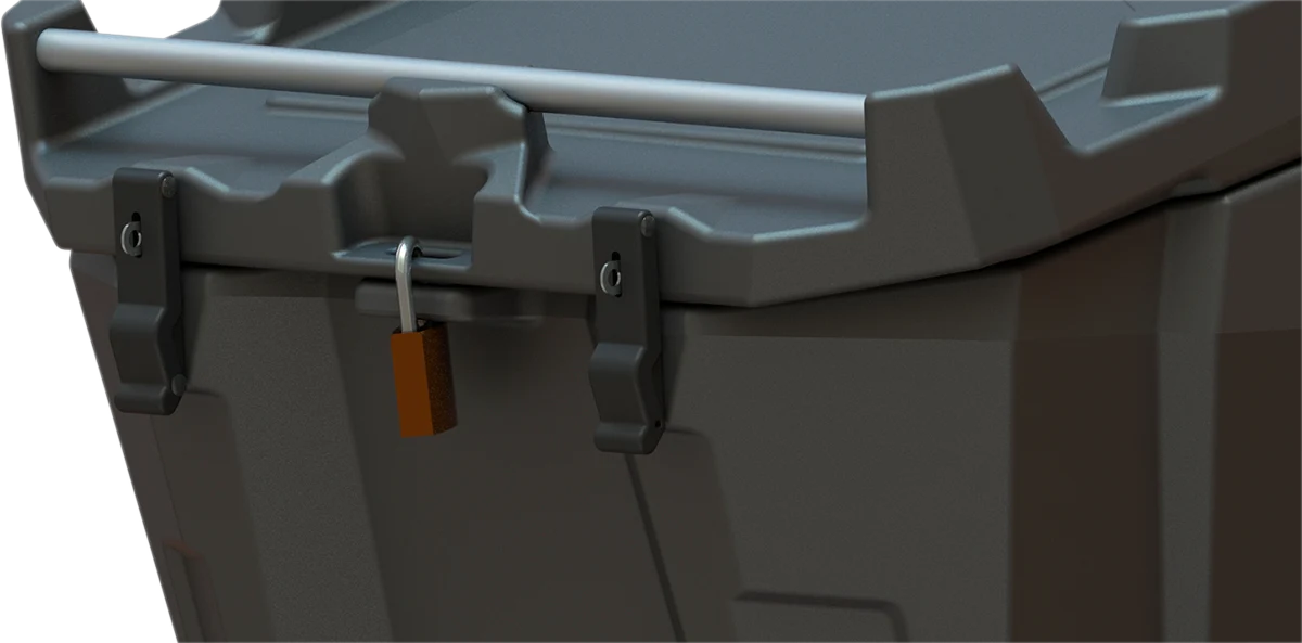 Functional KIMPEX Rear Trunk - UTV - 85 liter 350005 Effective