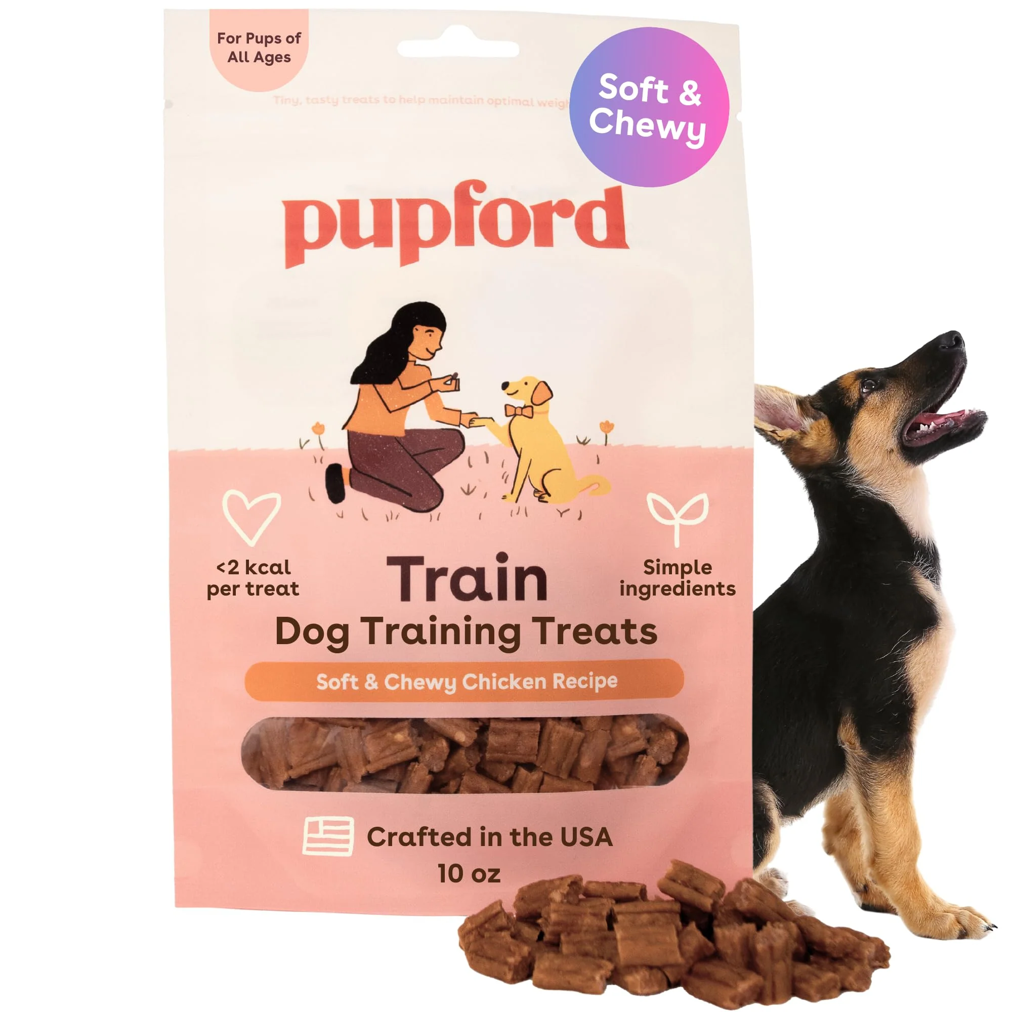 Contemporary Pupford Soft Chewy Training Treats for Dogs Puppies – Chicken 10 oz Relaxed