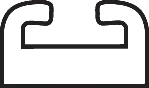 Effective KIMPEX Black Slide - 57.00 - Profile 10M 299486 Versatile