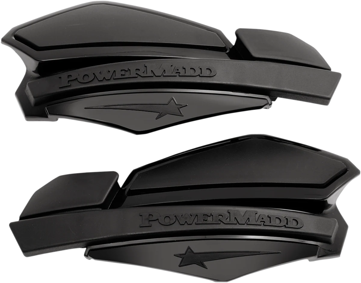 Elegant POWERMADD Handguards - Black Black 34210 Effective