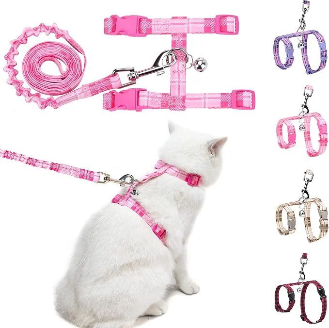 Smart BEAUTYZOO Cat Harness and Leash Set Escape Proof Healthy