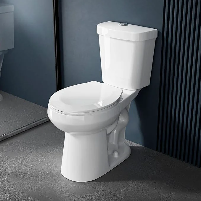 Easy-to-Use Compact Tall Toilet 19 Inch for Small Bathroom Space 1.1 1.6 GPF Tornado Dual Flush - Two Piece Comfort ADA High Toilet for Seniors 19 Inch Bowl Height 20 Inch Seat Height WhiteAbout ThisOverview Superior