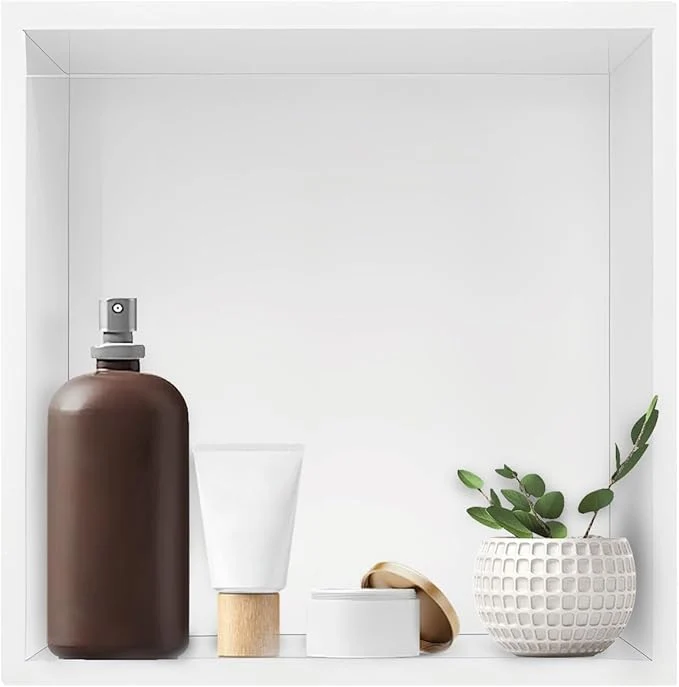 Exceptional Shower Niche Stainless Steel Elegant Bathroom Niche No Tile Needed Recessed Shower Shelf Organizer for StorageAbout ThisOverview Sustainable