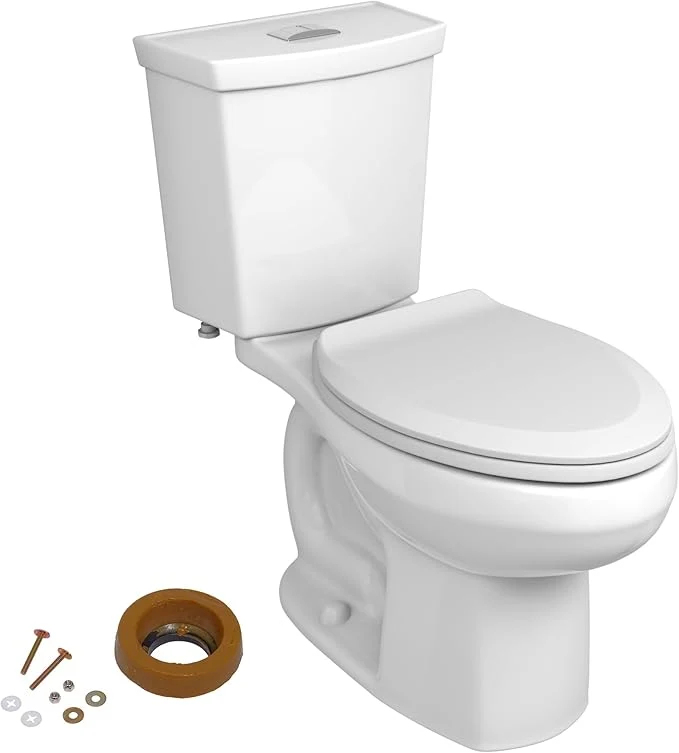 Smart American Standard 606AA002.020 H2Option Two-Piece Toilet with Toilet Seat and Wax Ring Elongated Front Chair Height Dual Flush White 0.92 - 1.28 gpfAbout ThisOverview Luxury