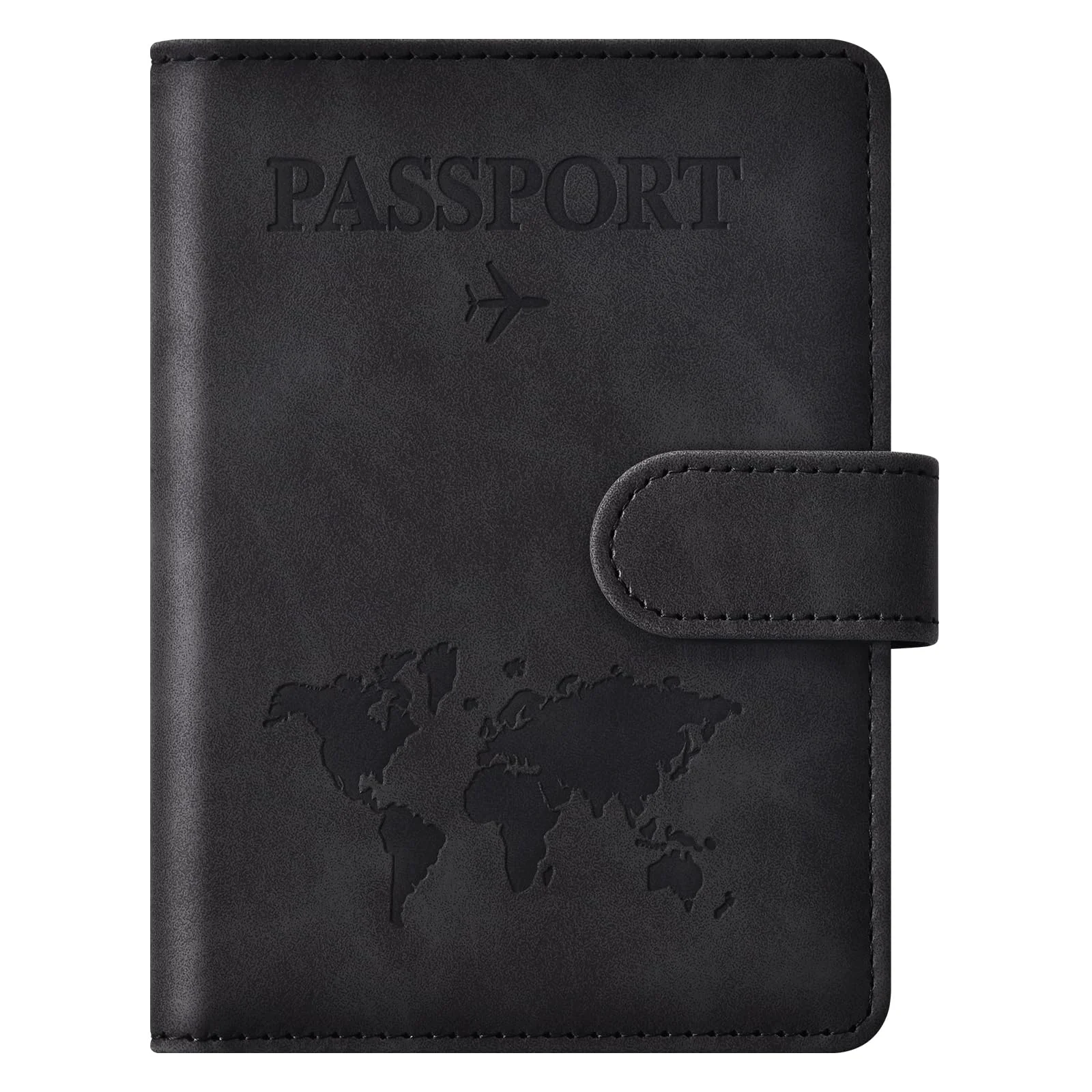 Excellent RFID Passport Holder Wallet – Magnetic Closure PU Leather Unisex Outstanding