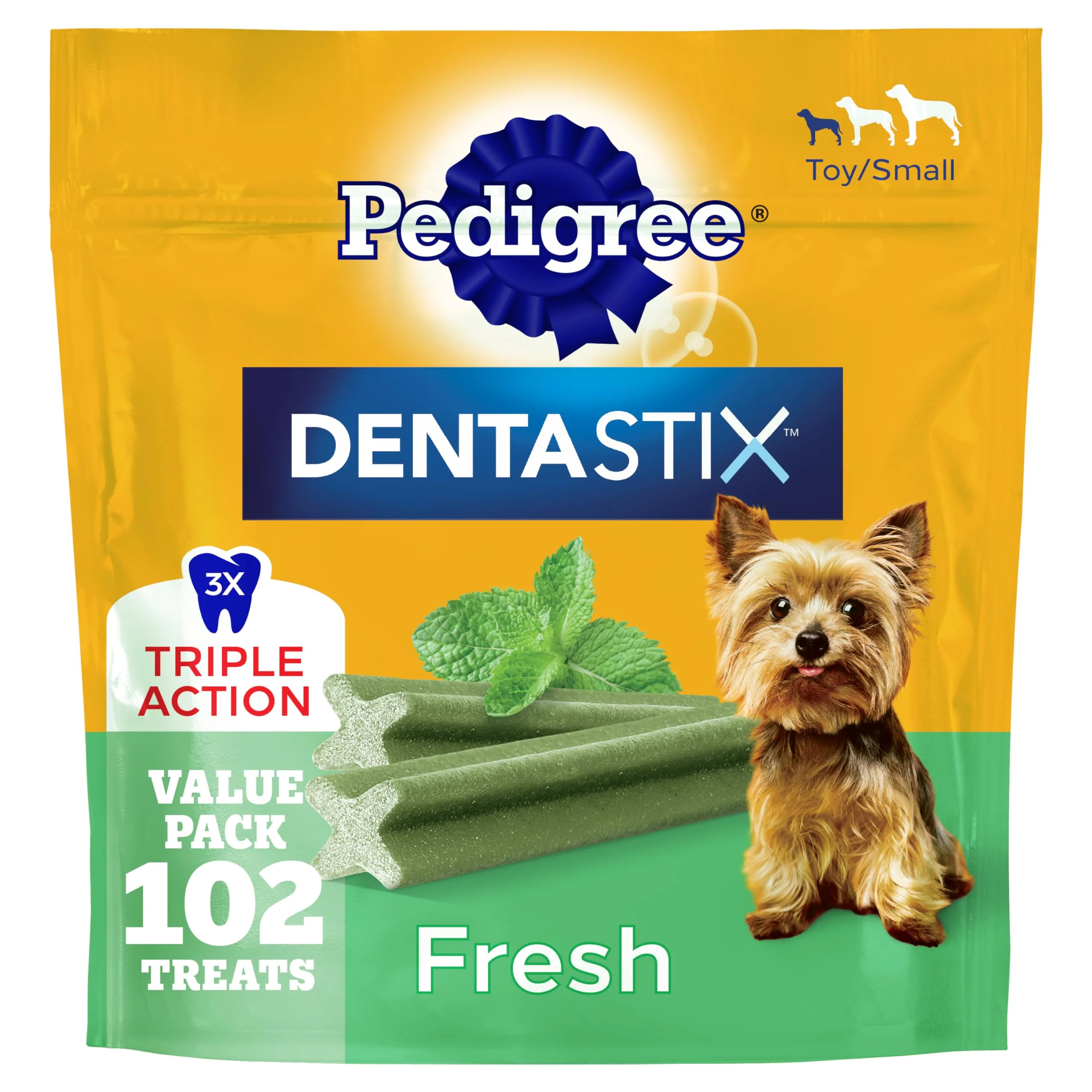 Soft Pedigree Dentastix Small Toy Breed Dental Dog Treats. Chosen for quality fits naturally into modern pet homes. World-Class