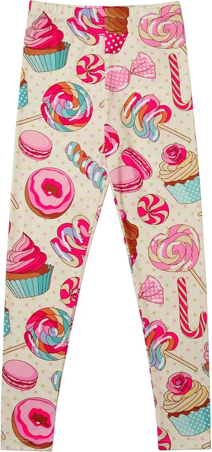 Exceptional Girl Unicorn Leggings Kid Rainbow Print Legging Tights Trousers Slim Long Pants World-Class