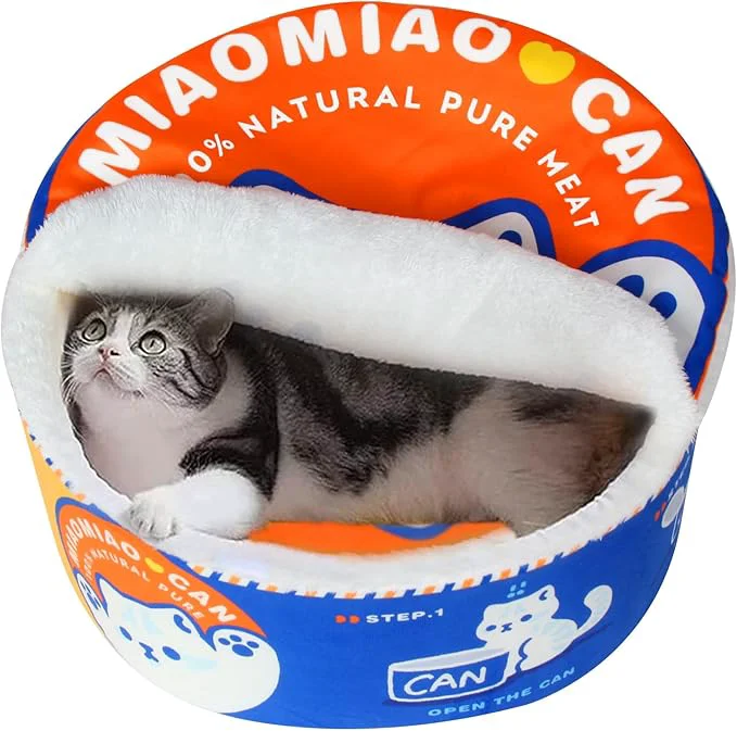 Casual 寵幸 Ramen Noodle Dog Cat Bed Keep Warm and Super Soft Creative Pet Nest Fashionable