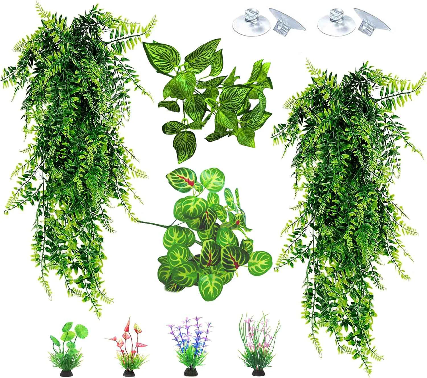 Pure Artificial Hanging Terrarium Plants and Vines – Group A Verified