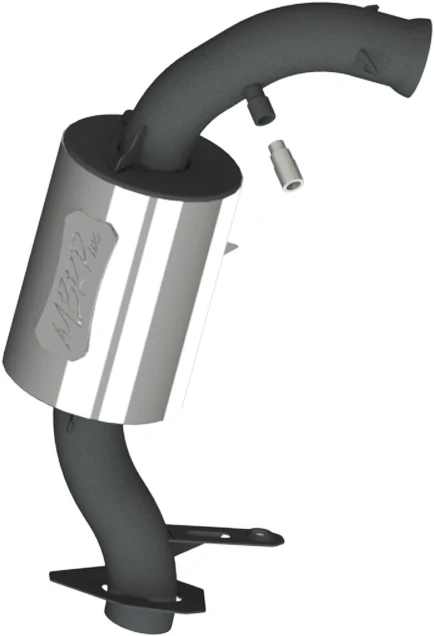 Efficient Performance Exhaust Trail Silencer Stylish