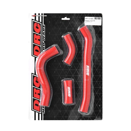 Stylish Zeta Radiator Hose Kit Honda Red CRF250R 22-24 Premium Material