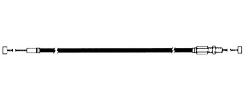 Smooth Throttle Cable Pol Casual