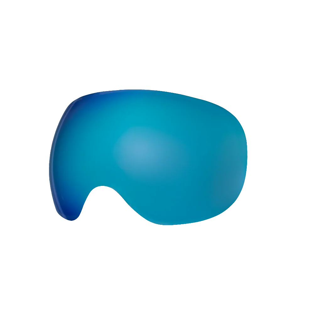 Elegant Snow Goggle Range- Lens Blue Recyclable