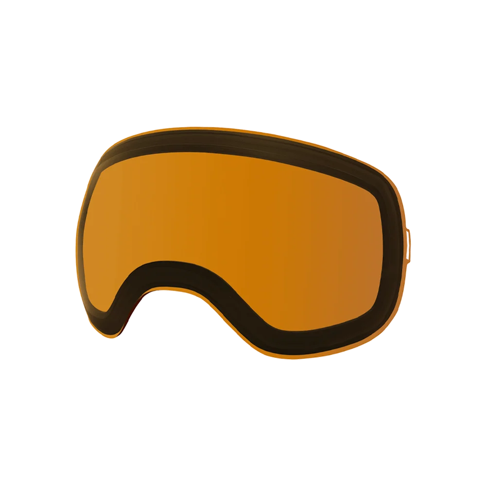Top-Quality Snow Goggle Range- Lens Orange Natural