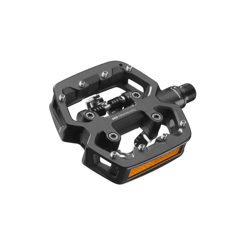 Elegant LOOK GEO TREKKING ROC Pedals - Single Side Clipless with Platform Chromoly 9 16 Relaxed