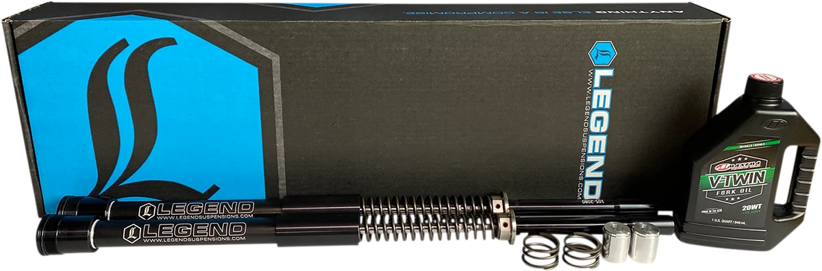 Pure LEGEND SUSPENSION AXEO 2 2 Raised Fork Cartridge - Black - 49 mm 0414-0599 Next-Generation