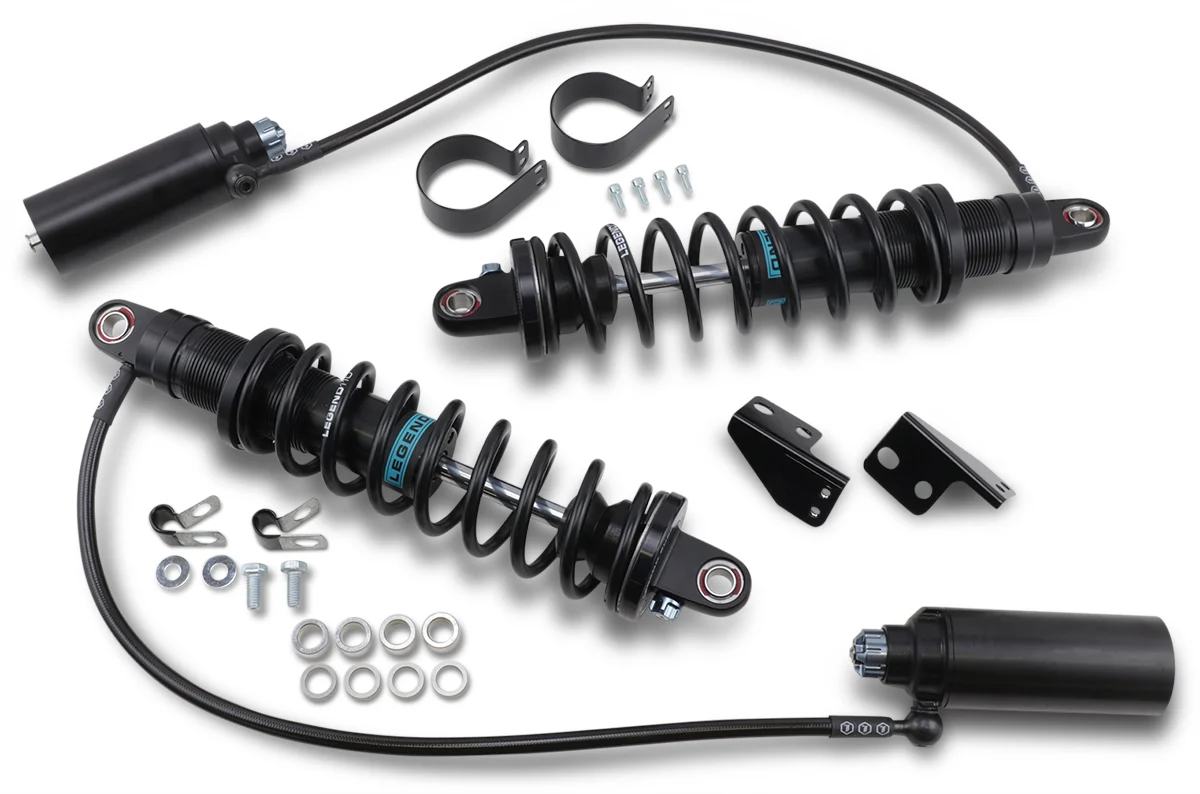 Convenient LEGEND SUSPENSION REVO ARC Remote Reservoir Shocks - Standard - Black - 14 1310-1880 Green