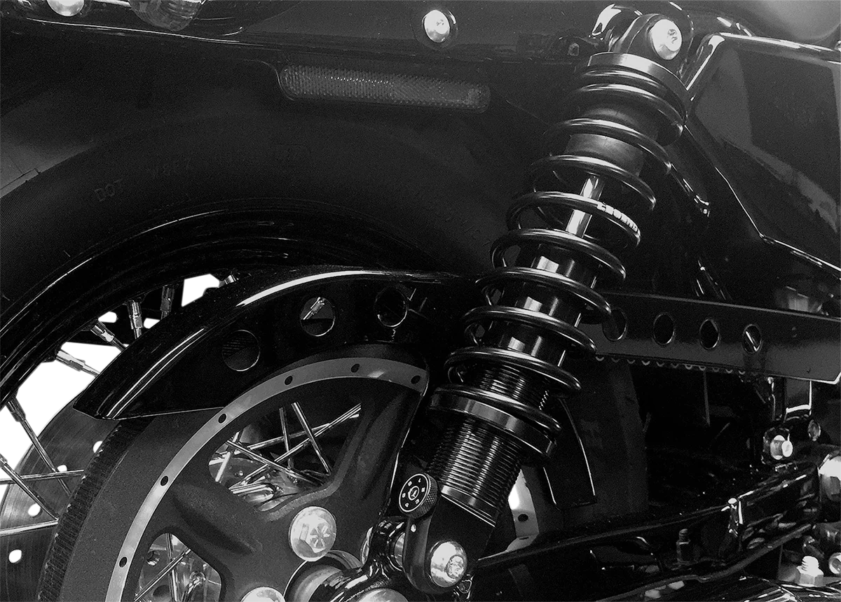 Detailed LEGEND SUSPENSION REVO-A Adjustable XL Coil Suspension - Black - Heavy-Duty - 13 1310-1122 Minimalist