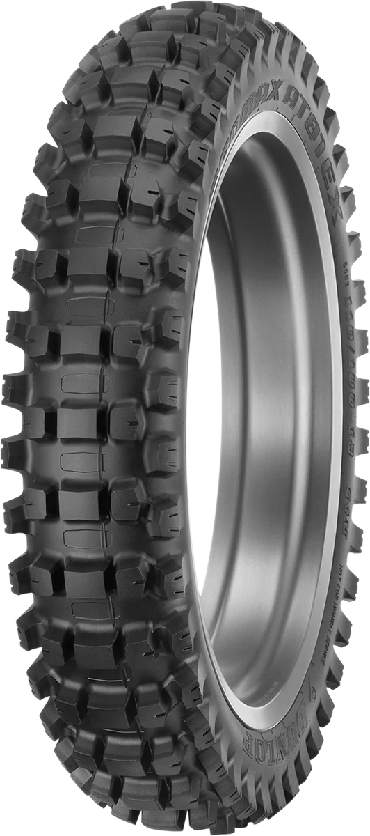 Powerful DUNLOP Tire - Geomax AT81 EX - Rear - 110 100-18 - 64M 45229521 Healthy