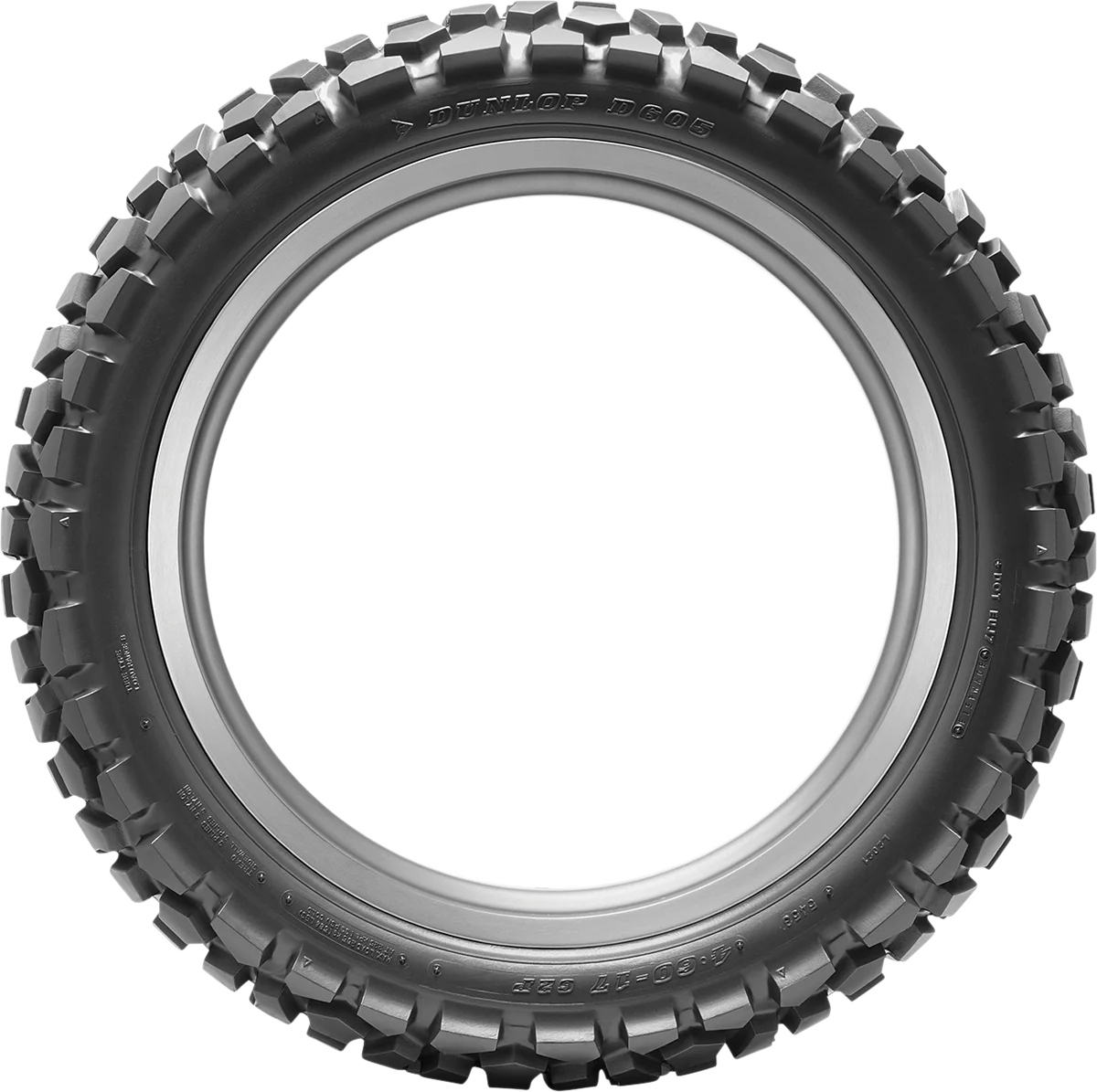 Exceptional DUNLOP Tire - D605 - Rear - 4.10-18 - 59P 45154758 Eco-Friendly