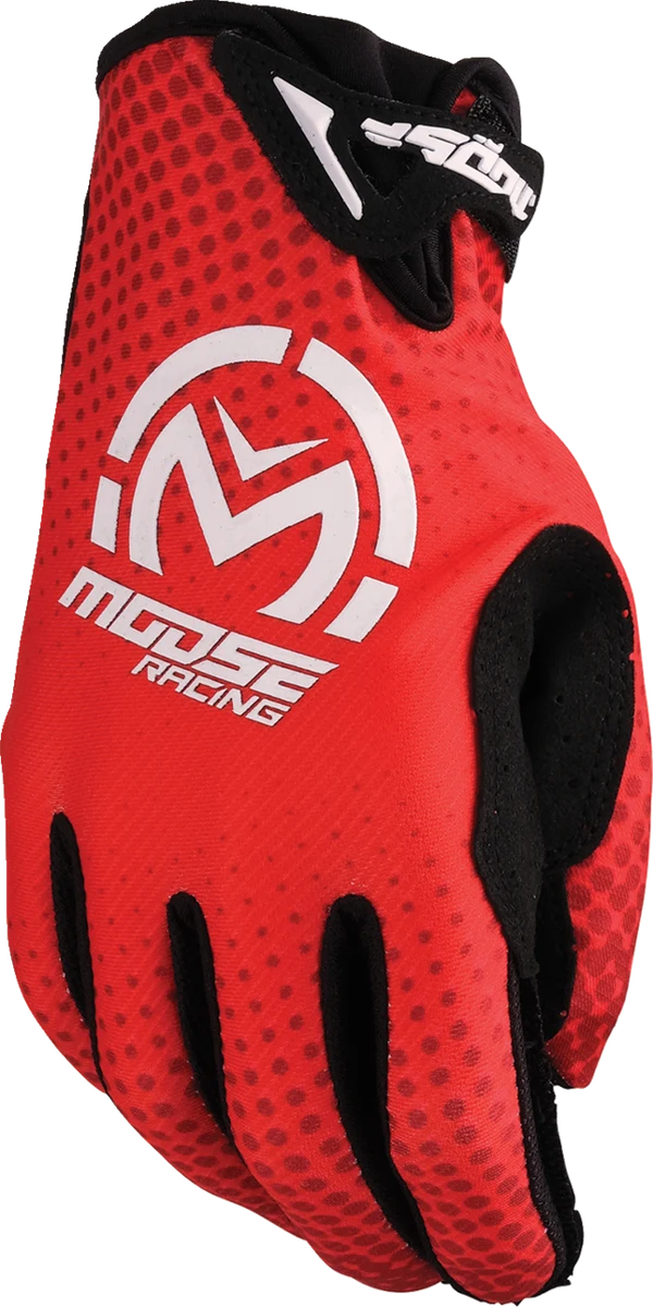 User-Friendly MOOSE OFFROAD SX1™ Gloves - Red - Medium 3330-8049 Relaxed