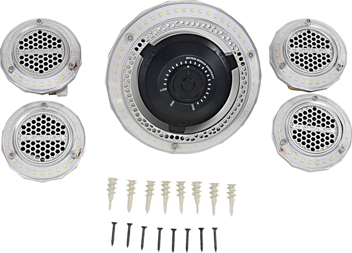 Authentic RISK RACING Ceiling Light - Motion - 7500 Lumens - Multi-Point Illumination 00194 Convenient