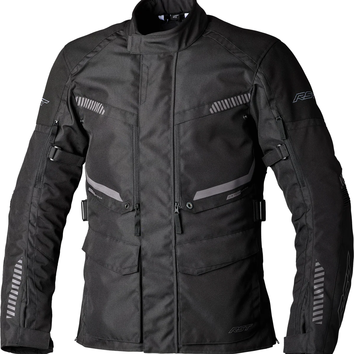 Powerful RST Maverick Evo Ce Jacket Black Black Textile Lg Advanced
