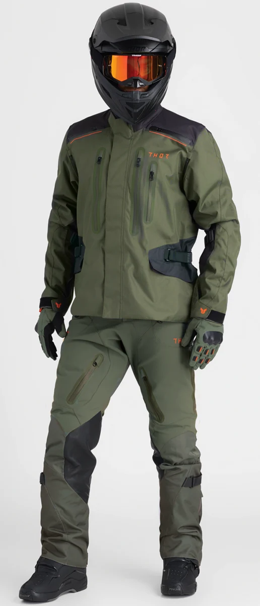 Detailed THOR Range Jacket - Army Orange - 2XL 2920-0841 Traditional