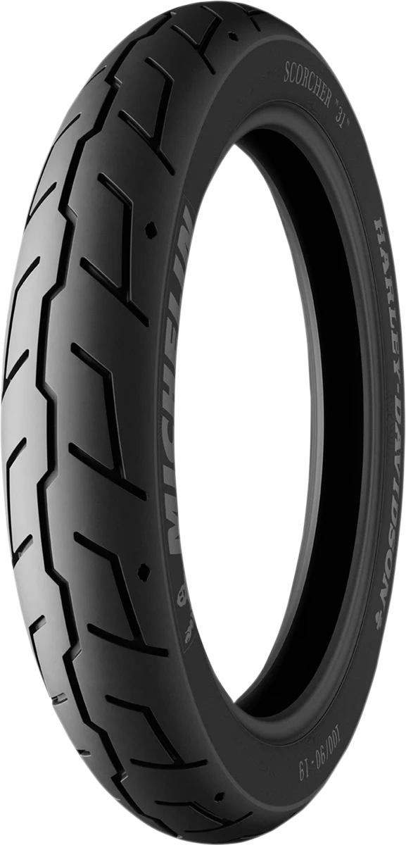 Proven MICHELIN Tire - Scorcher 31 - Front - 110 90B19 - 62H 99375 High-Quality