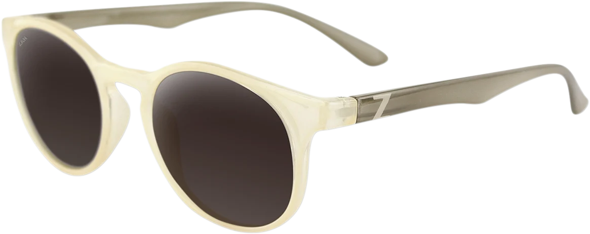Responsible ZAN HEADGEAR Shore Sunglasses - Gloss Sand Gray - Brown EZSH001 Premium Material
