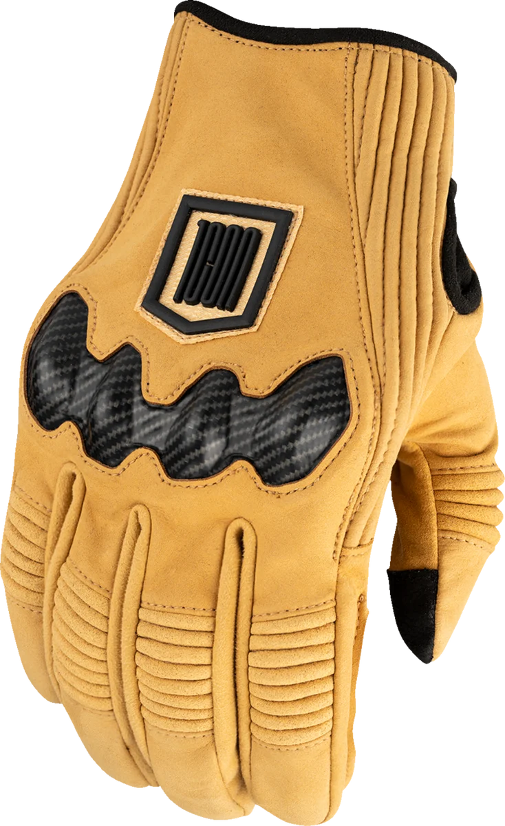 Breathable ICON Long Track CX Gloves - Tan - XL 3301-4896 Clean