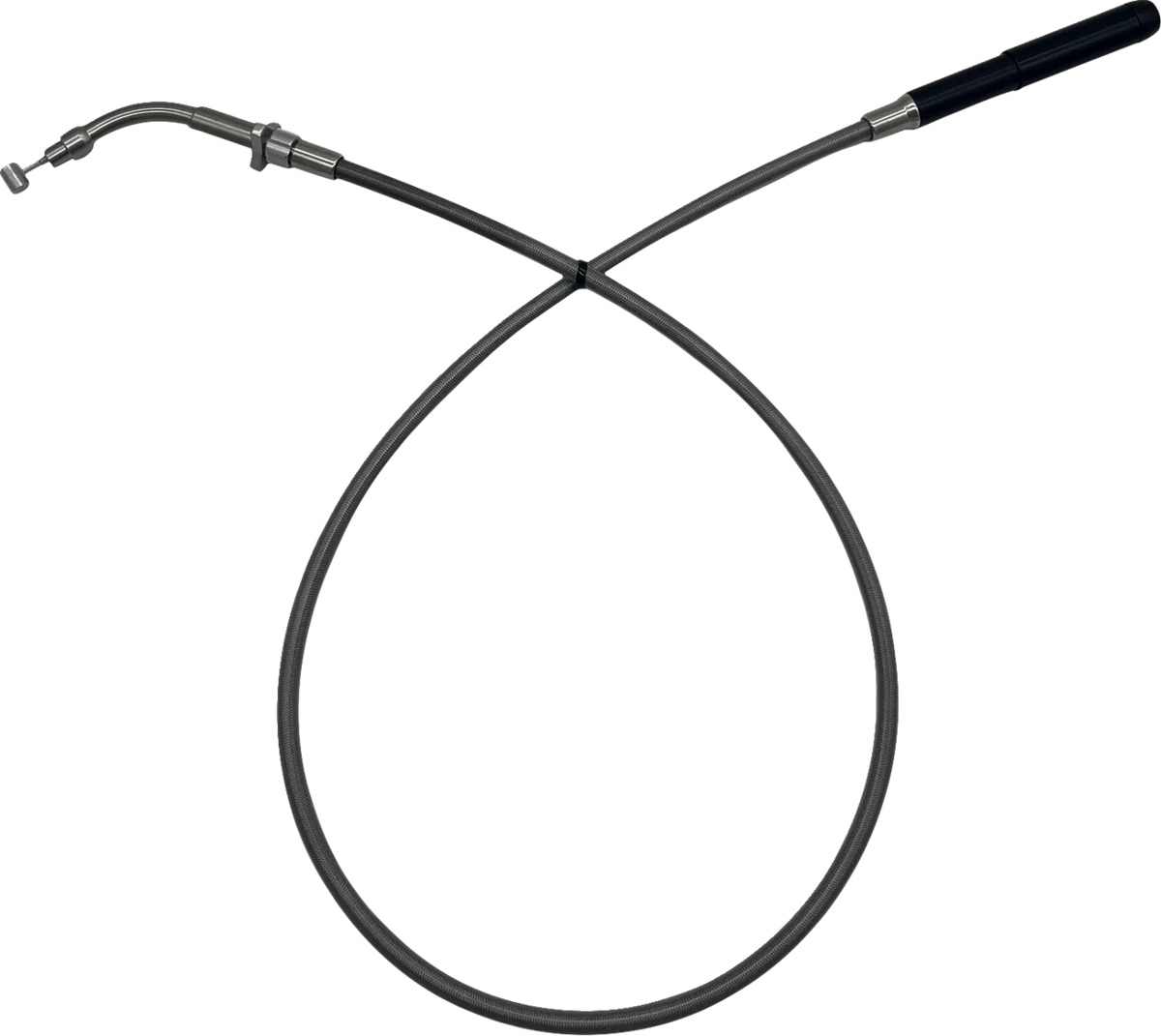 Trendy FAT BAGGERS INC. EZ Install Upper Clutch Cable - FLHX FLTR SE - 8 - Braided 108008 Fast