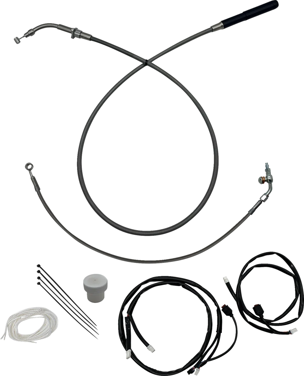 Consistent FAT BAGGERS INC. EZ Install Kit - 8 - FLTR SE - Braided 149918 Prestigious