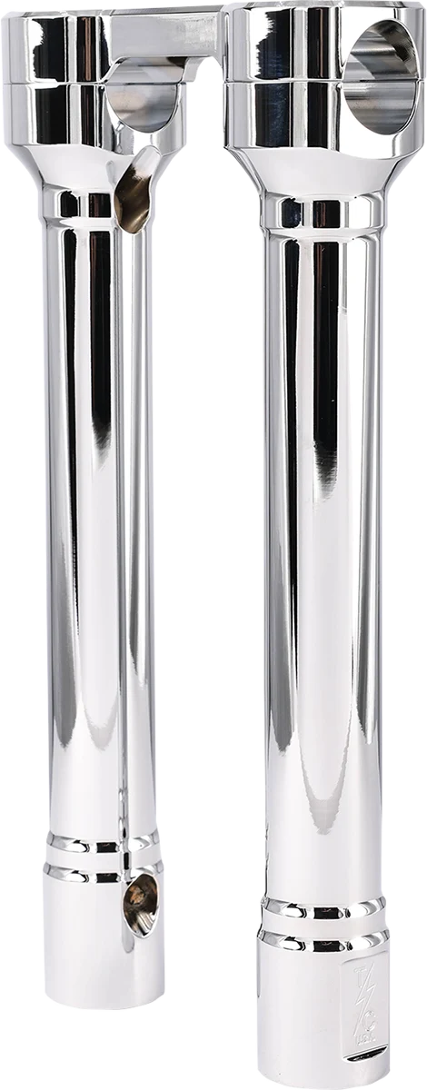 First-Class THRASHIN SUPPLY CO. Risers - Hole Shot - 10 - Chrome TSC-1010-3 Smooth