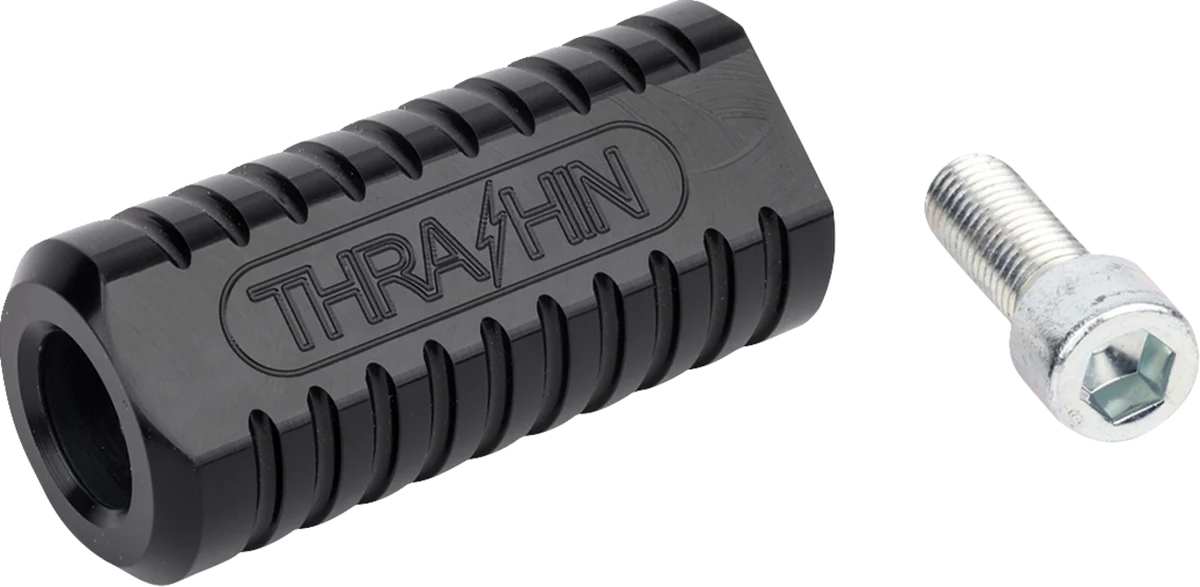 Detailed THRASHIN SUPPLY CO. Speedway Shifter Peg - Black - HD TSC-2000-1 Elegant