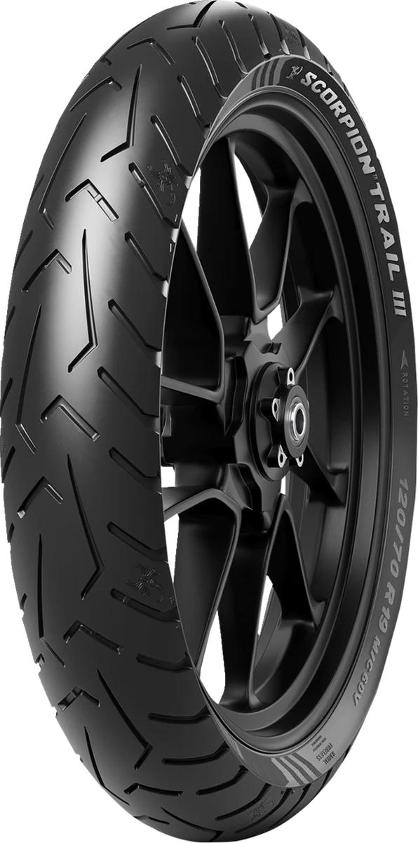 Enhanced PIRELLI Tire - Scorpion™ Trail III - Front - 90 90-21 - 54V 4255400 Top-Quality