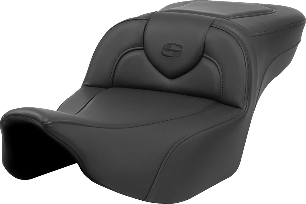 Verified SADDLEMEN Roadsofa Extended Reach Seat - Black Stitch - without Backrest - FL '23-'24 823-07-188 Detailed