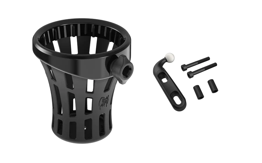 Optimized Goldstrike Big Ass® Drink Holder Black with Black Perch Mount 59911 High-Performance
