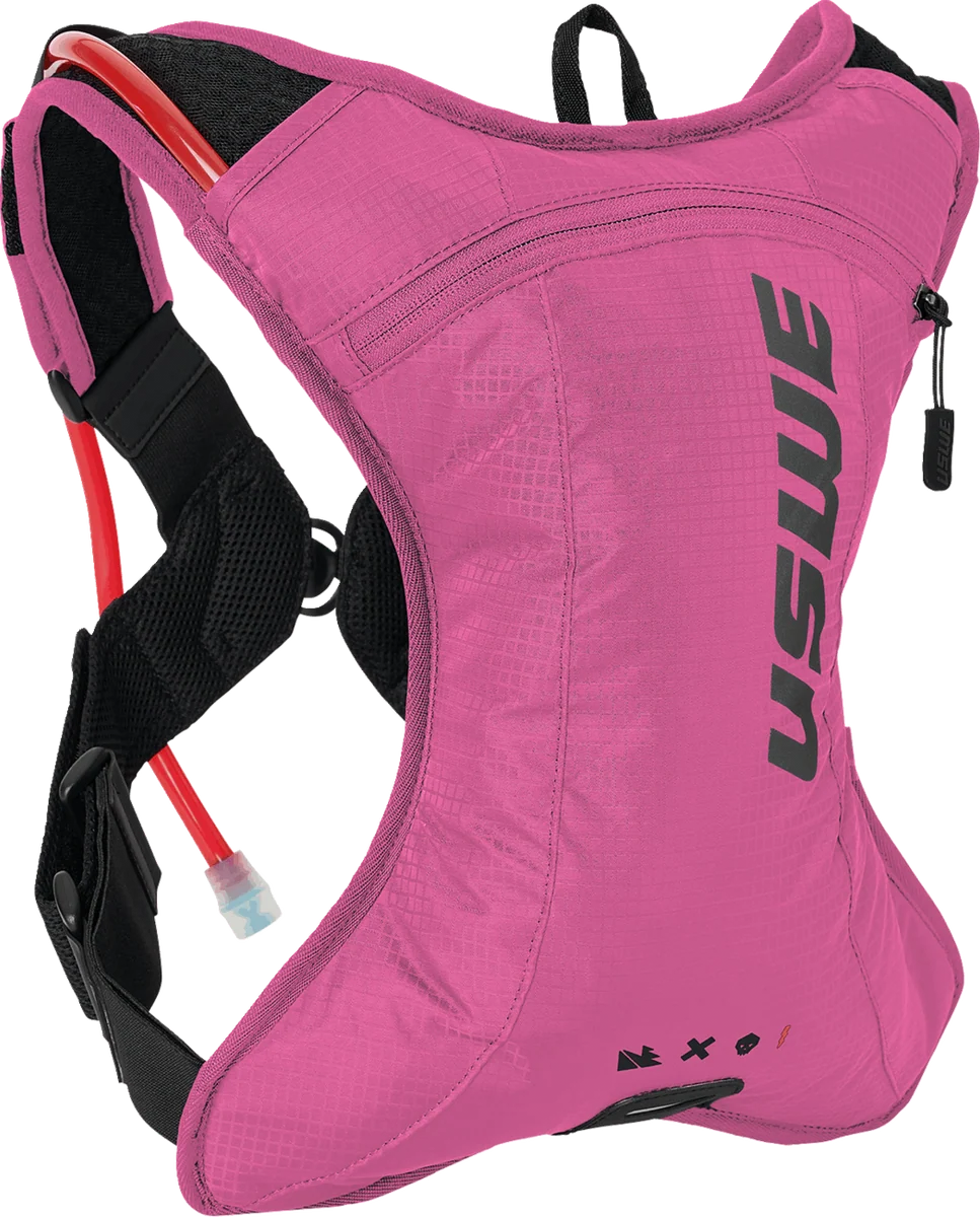 Durable USWE Outlander Hydration Pack - 2L - Recycled Pink 202076004 Elegant
